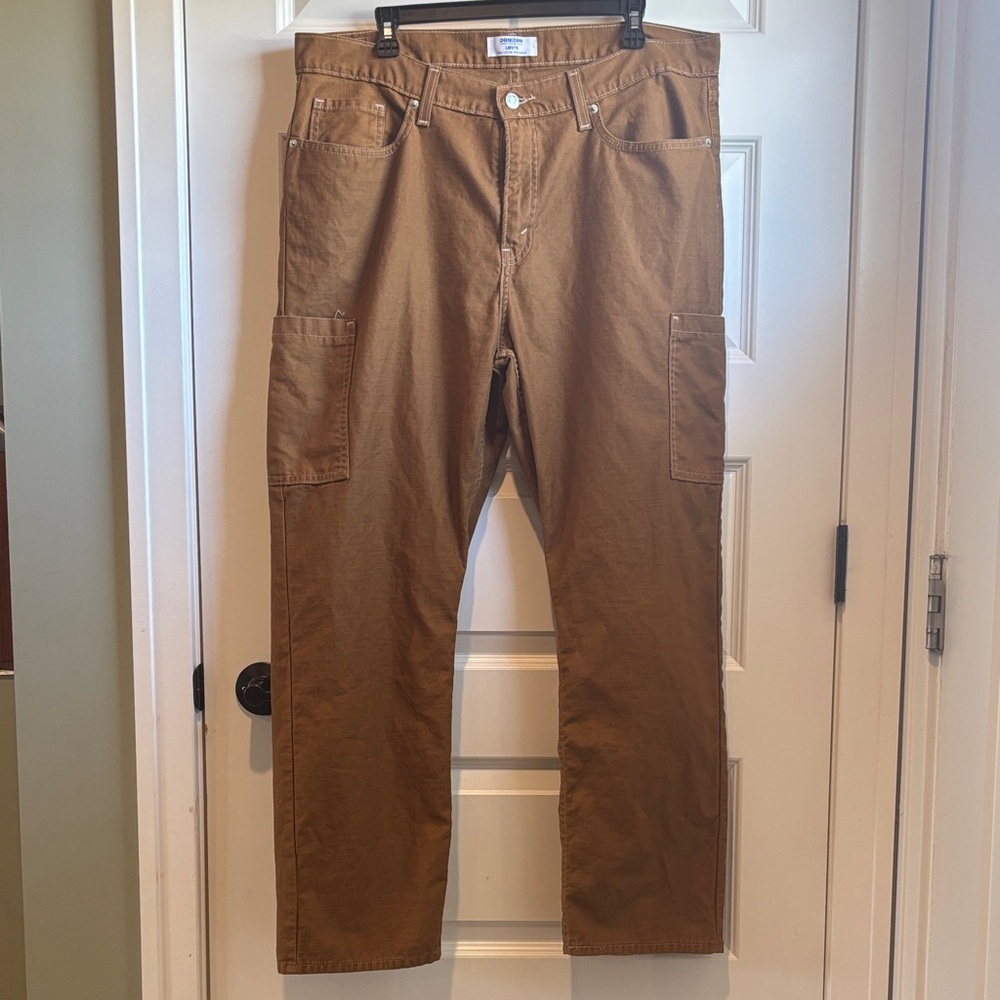 Denizen from Levi's Tan Cargo Pants
